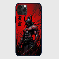 Чехол для iPhone 12 Pro Max Они воин самурай, цвет: 3D-черный