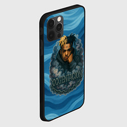 Чехол для iPhone 12 Pro Max XXXTentacion в облаке, цвет: 3D-черный — фото 2