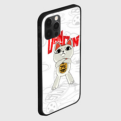 Чехол для iPhone 12 Pro Max Dandadan - манеки неко, цвет: 3D-черный — фото 2