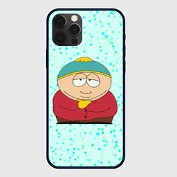 Чехол для iPhone 12 Pro Max Эрик Картман довольный, цвет: 3D-черный