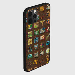 Чехол для iPhone 12 Pro Max Все навыки в героях 3, цвет: 3D-черный — фото 2