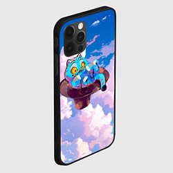 Чехол для iPhone 12 Pro Max Tiger Derpy in the clouds, цвет: 3D-черный — фото 2