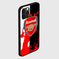 Чехол для iPhone 12 Pro Max Арсенал огонь, цвет: 3D-черный — фото 2