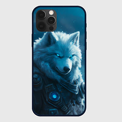 Чехол iPhone 12 Pro Max Воин волк зимой