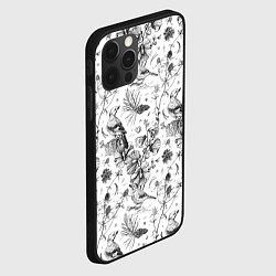 Чехол для iPhone 12 Pro Max Бузулукский бор, цвет: 3D-черный — фото 2