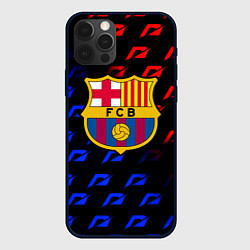 Чехол для iPhone 12 Pro Max Barcelona gradient need for speed, цвет: 3D-черный