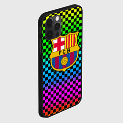 Чехол для iPhone 12 Pro Max Barcelona gradient neon, цвет: 3D-черный — фото 2