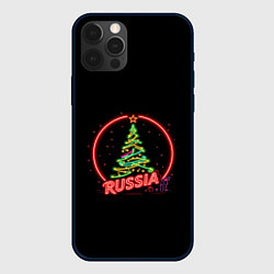 Чехол для iPhone 12 Pro Max New year, цвет: 3D-черный