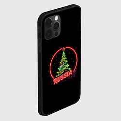 Чехол для iPhone 12 Pro Max New year, цвет: 3D-черный — фото 2