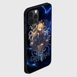 Чехол для iPhone 12 Pro Max Genshin Impact Фишль, цвет: 3D-черный — фото 2