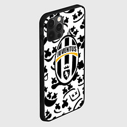 Чехол для iPhone 12 Pro Max Ювентус x Маршмеллоу, цвет: 3D-черный — фото 2