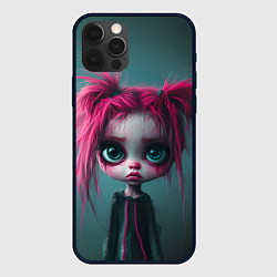 Чехол для iPhone 12 Pro Max Девочка эмо, цвет: 3D-черный