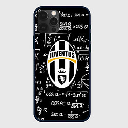 Чехол для iPhone 12 Pro Max Ювентус физика символы, цвет: 3D-черный