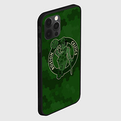 Чехол для iPhone 12 Pro Max NBA Celtics camo, цвет: 3D-черный — фото 2