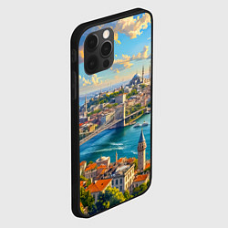 Чехол для iPhone 12 Pro Max Сплетение эпох над Босфором, цвет: 3D-черный — фото 2