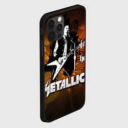 Чехол для iPhone 12 Pro Max Metallica: James Hetfield, цвет: 3D-черный — фото 2