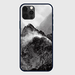 Чехол для iPhone 12 Pro Max Горы, цвет: 3D-черный