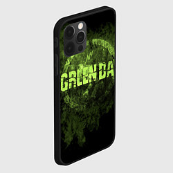 Чехол для iPhone 12 Pro Max Green Day: Acid Voltage, цвет: 3D-черный — фото 2