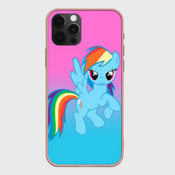 Чехол для iPhone 12 Pro Max My Little Pony, цвет: 3D-светло-розовый