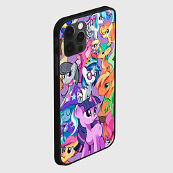 Чехол для iPhone 12 Pro Max My Little Pony, цвет: 3D-черный — фото 2