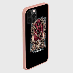 Чехол для iPhone 12 Pro Max Стрелец, цвет: 3D-светло-розовый — фото 2