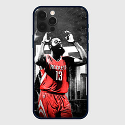 Чехол для iPhone 12 Pro Max Баскетболист NBA, цвет: 3D-черный