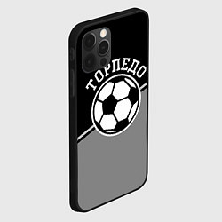 Чехол для iPhone 12 Pro Max ФК Торпедо, цвет: 3D-черный — фото 2