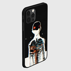 Чехол для iPhone 12 Pro Max Three Days Grace: Skeleton, цвет: 3D-черный — фото 2