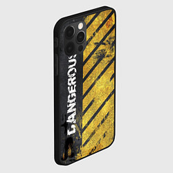 Чехол для iPhone 12 Pro Max DANGEROUS, цвет: 3D-черный — фото 2