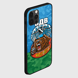Чехол для iPhone 12 Pro Max ВДВ медведь - никто кроме нас, цвет: 3D-черный — фото 2