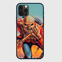 Чехол для iPhone 12 Pro Max Iron Maiden: Crash arrow, цвет: 3D-черный
