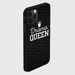 Чехол для iPhone 12 Pro Max Drama queen, цвет: 3D-черный — фото 2