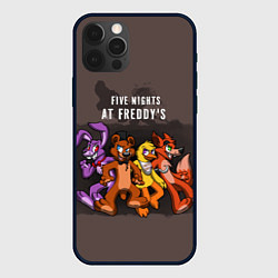 Чехол для iPhone 12 Pro Max Five Nights At Freddy's, цвет: 3D-черный