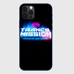 Чехол для iPhone 12 Pro Max Trancemission: Trance we love, цвет: 3D-черный