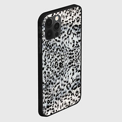 Чехол для iPhone 12 Pro Max White Jaguar, цвет: 3D-черный — фото 2