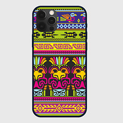 Чехол для iPhone 12 Pro Мексика, цвет: 3D-черный
