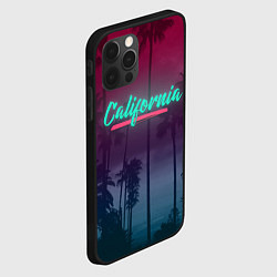 Чехол для iPhone 12 Pro California, цвет: 3D-черный — фото 2