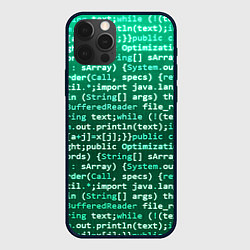 Чехол для iPhone 12 Pro Программирование 8, цвет: 3D-черный