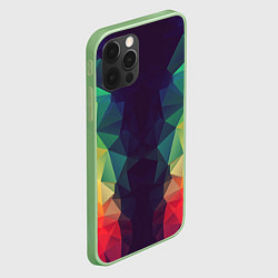 Чехол для iPhone 12 Pro Grazy Poly VPPDGryphon, цвет: 3D-салатовый — фото 2