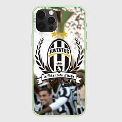 Чехол для iPhone 12 Pro Juventus5, цвет: 3D-салатовый