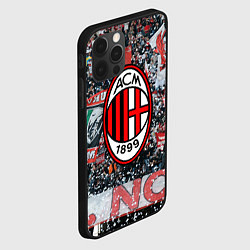 Чехол для iPhone 12 Pro Milan FC, цвет: 3D-черный — фото 2