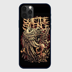 Чехол для iPhone 12 Pro Suicide Silence, цвет: 3D-черный