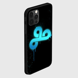 Чехол для iPhone 12 Pro Cloud 9: Black collection, цвет: 3D-черный — фото 2