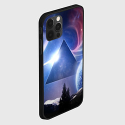 Чехол для iPhone 12 Pro Pink Floyd: Space, цвет: 3D-черный — фото 2
