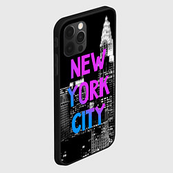 Чехол для iPhone 12 Pro Flur NYC, цвет: 3D-черный — фото 2