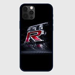 Чехол для iPhone 12 Pro Nissan Gtr - sports car, цвет: 3D-черный