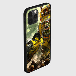 Чехол для iPhone 12 Pro WH40k warboss, цвет: 3D-черный — фото 2