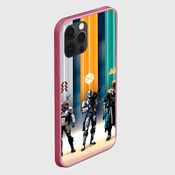 Чехол для iPhone 12 Pro Destiny 8, цвет: 3D-малиновый — фото 2