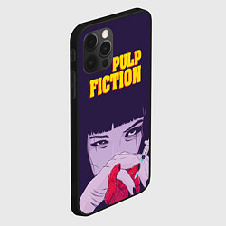 Чехол для iPhone 12 Pro Pulp Fiction: Dope Heart, цвет: 3D-черный — фото 2