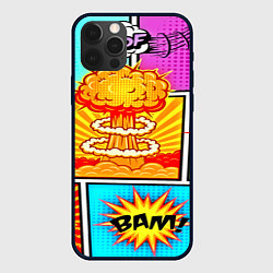 Чехол для iPhone 12 Pro Pop Art, цвет: 3D-черный